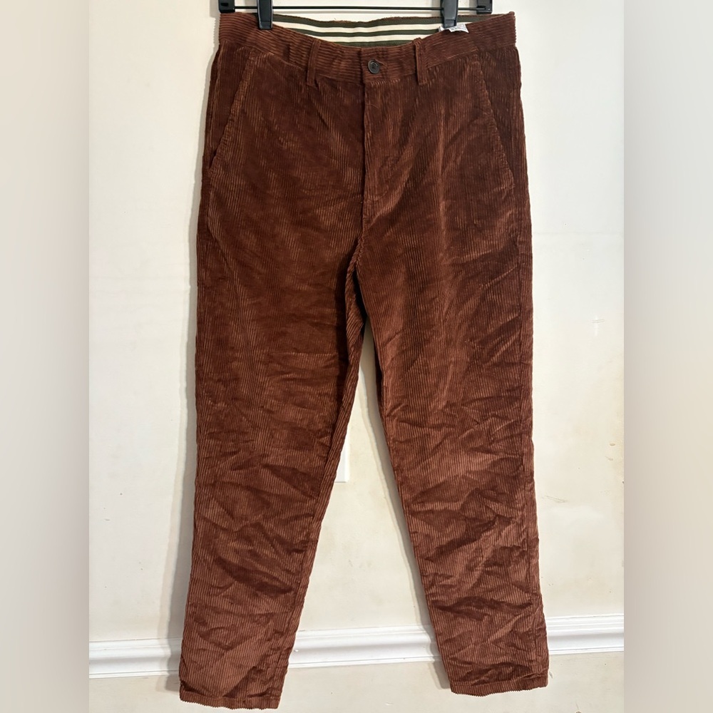 Zara Brown Corduroy Men’s Pants - Picture 8 of 9